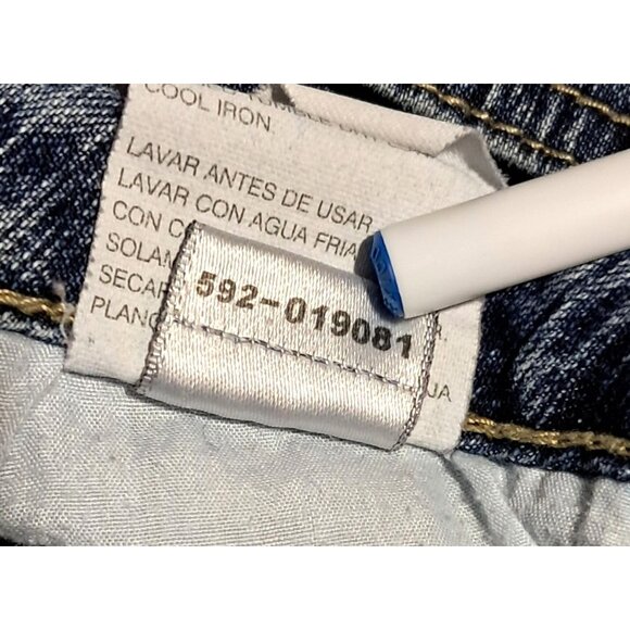 Fubu The Collection Jeans Womens 9/10 Blue Denim Bootcut Stretch Casual - Picture 11 of 12